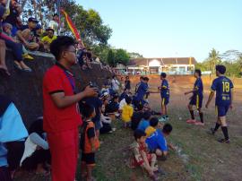 Persaingan Ketat, Tim KKN UNY Sekapanewon Patuk Adakan Pertandingan Mini Soccer Tingkat Kelurahan